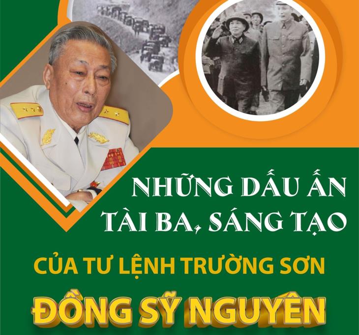 Những dấu ấn tài ba, sáng tạo của Tư lệnh Trường Sơn Đồng Sỹ Nguyên